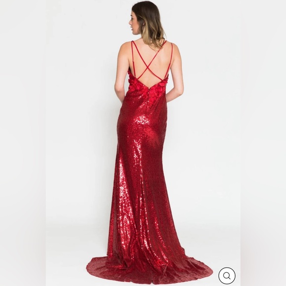 champagne dress - Picture 2 of 3